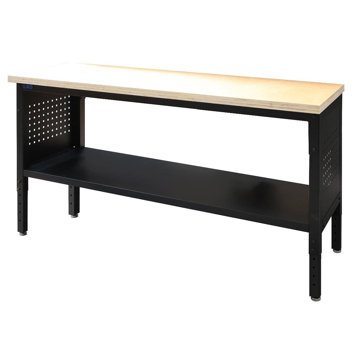 SGS 72in Modular Workstation - Wood Worktop